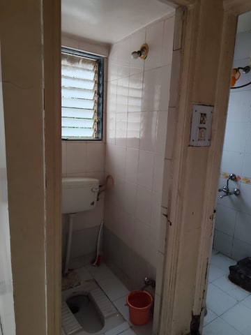 Bathroom in 2 BHK Apartment at Karan Bharti, Katraj – for Rent