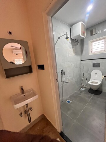 Bathroom in 2 BHK Builder Floor at Koramangala – for Rent
