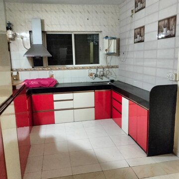 Kitchen in 2 BHK Apartment at RK Lunkad Nisarg Nirmiti, Pimple Saudagar – for Rent