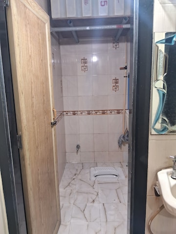 Attached Bathroom in 1 BHK Apartment at Shakuntal CHS, Kopar Khairane – for Rent