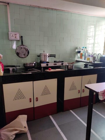 Kitchen in 1 BHK Apartment at Warje – for Rent
