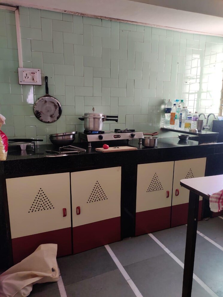 Kitchen, warje 1 Bedroom 550 Sq.Ft. Apartment In Warje Pune 8902816