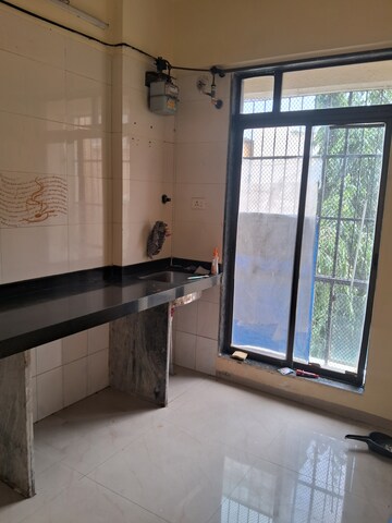 Kitchen in 1 BHK Apartment at Suyash Swaraj, Kopar Khairane – for Rent