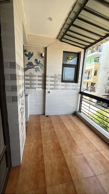 Balcony in 3 BHK Builder Floor at Oasis Green, Patiala Road – for Rent