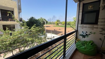 Balcony in 3 BHK Builder Floor at Oasis Green, Patiala Road – for Rent