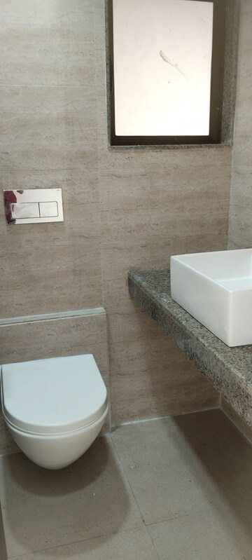 Bathroom in 3 BHK Apartment at Sunteck Maxxworld, Tivri – for Rent