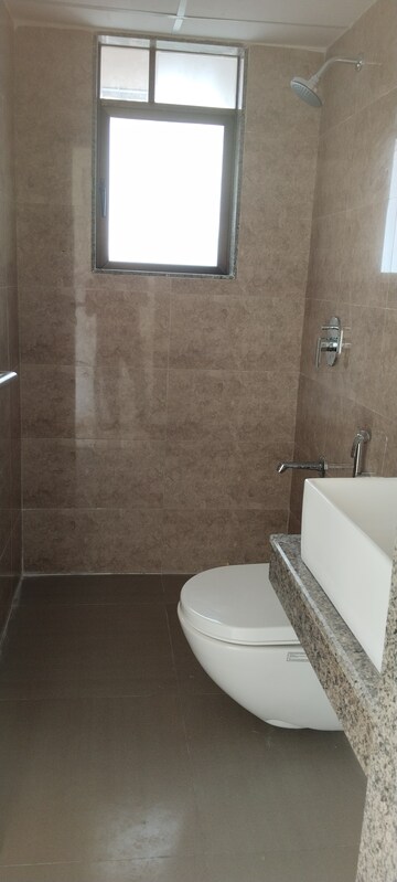 Bathroom in 3 BHK Apartment at Sunteck Maxxworld, Tivri – for Rent