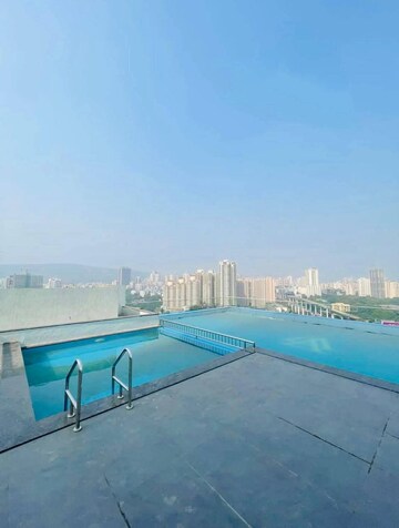 Swimming Pool in 2 BHK Apartment at Ashar Axis, Majiwada – for Rent