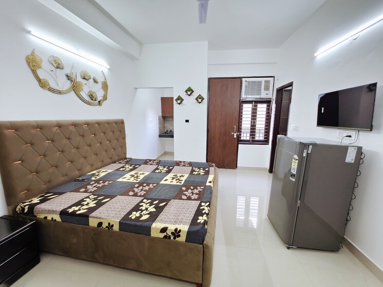 Bedroom, ardee-city 1 RK 500 Sq.Ft. Apartment In Sector 52 Gurgaon 8902860