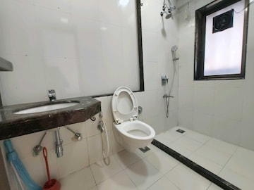 Bathroom in 2 BHK Apartment at Aristo Pearl Residency, Prabhadevi – for Rent