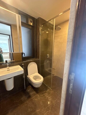 Bathroom in 2 BHK Apartment at Lodha Allura, Worli – for Rent
