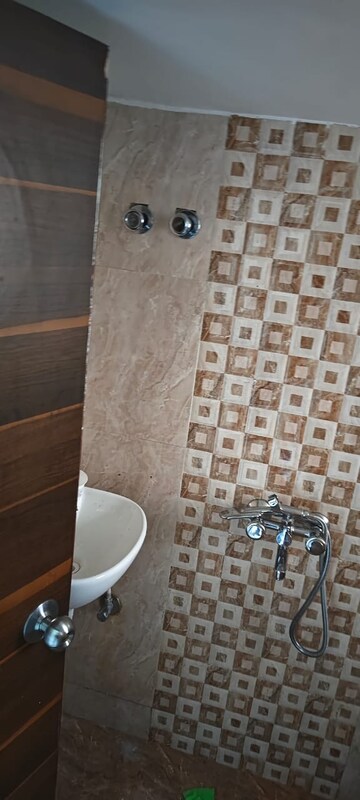 Bathroom in 2 BHK Apartment at Vinay Unique Avenue 210, Morya Nagar – for Rent