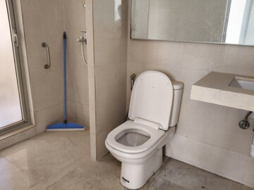 Bathroom in 1 BHK Apartment at Hiranandani Lavinia, Ghodbunder Road – for Rent