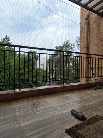 Balcony in 2 BHK Apartment at Sarita Vihar – for Rent