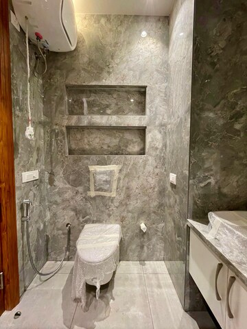 Bathroom in 3 BHK Builder Floor at Sector 7 – for Sale