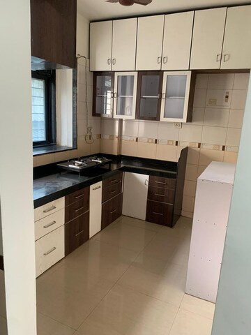 Kitchen in 1 BHK Apartment at City Park CHS, Khanda Colony – for Rent