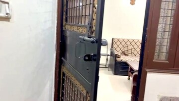 Staircase in 2 BHK Builder Floor at Mehrauli – for Rent