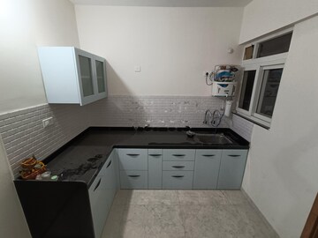 Kitchen in 2 BHK Apartment at Majestique Marbella Phase 1, Kharadi – for Rent