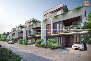 4 BHK Villa – Exterior View View at Gurram Guda - for Sale