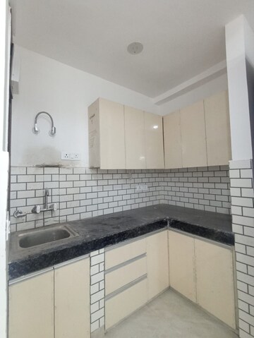 Kitchen in 2 BHK Builder Floor at Saket – for Rent