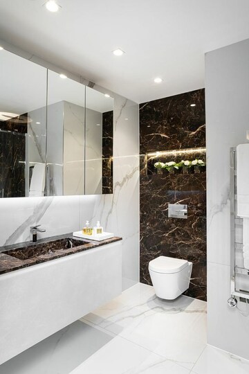 Bathroom in 3 BHK Builder Floor at Ashapura Rang Rekha, Dahisar East – for Sale