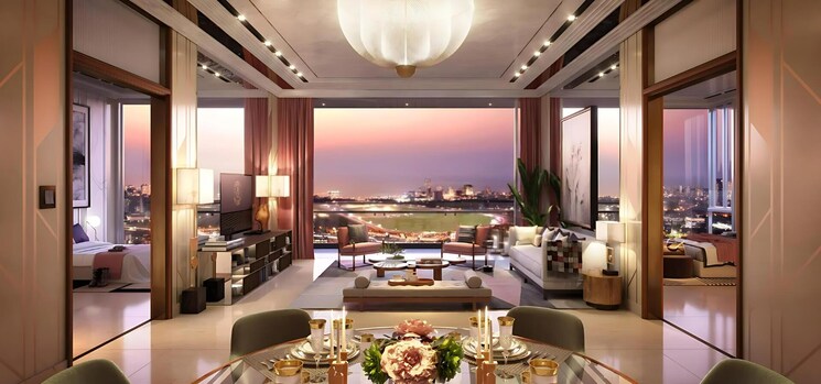 Living Room, piramal-mahalaxmi 2 Bedroom 790 Sq.Ft. Apartment In Mahalaxmi Mumbai 8903048