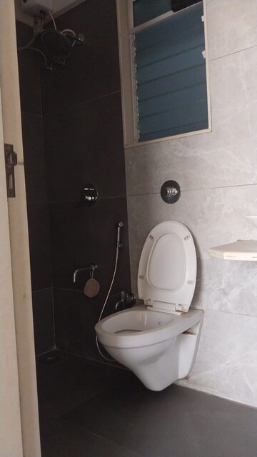 Bathroom in 1.5 BHK Apartment at Divisha Sanskriti Signature, Borivali West – for Rent