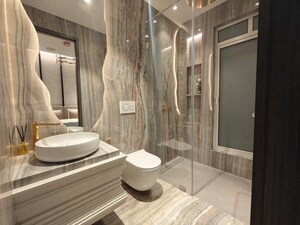 Building Lobby in 4 BHK Apartment at Sheth Avalon, Laxmi Nagar – for Sale