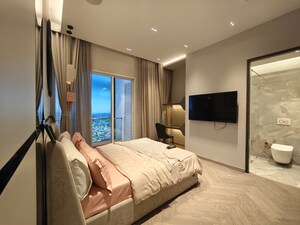 Bedroom in 4 BHK Apartment at Sheth Avalon, Laxmi Nagar – for Sale