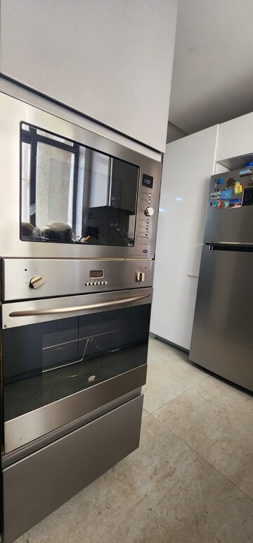 Kitchen in 3 BHK Builder Floor at Unitech The Villas, Sector 33 – for Rent