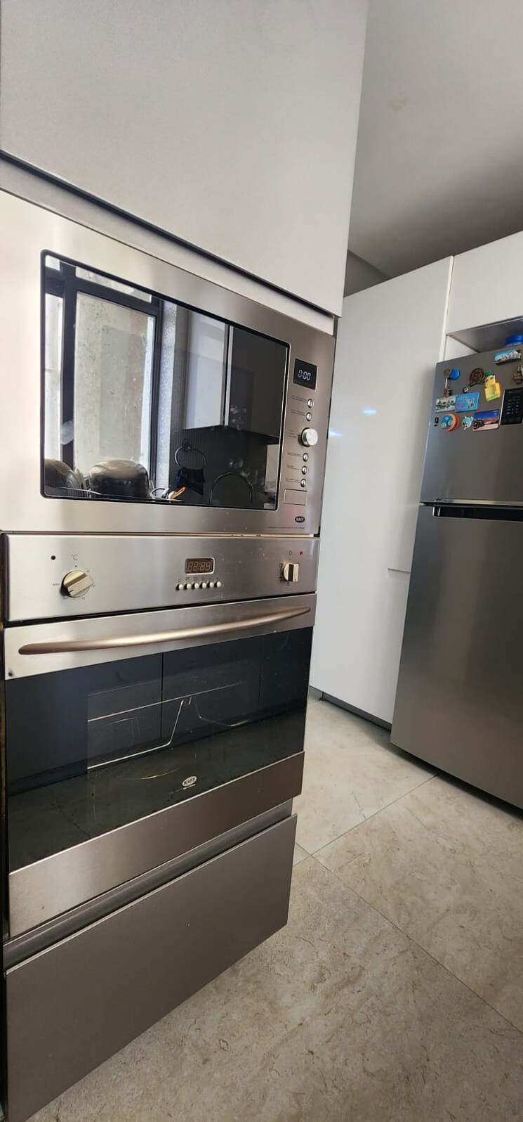 Kitchen, unitech-the-villas 3 Bedroom 2200 Sq.Ft. Builder Floor In Sector 33 Gurgaon 8903074