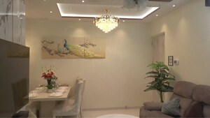 Living Room in 2 BHK Apartment at Acme Avenue, Kandivali West – for Sale