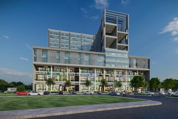  Shop – Exterior View View at Vinode Vantage Capital, Hinjewadi - for Sale