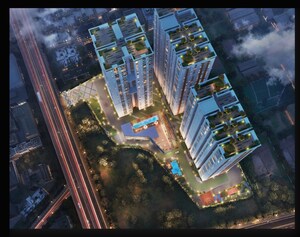 Master Plan in 3 BHK Apartment at Mahaveer Crystal Garden, Attapur – for Sale