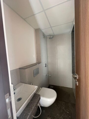 Bathroom in 2 BHK Apartment at Piramal Vaikunth, Balkum Pada – for Rent