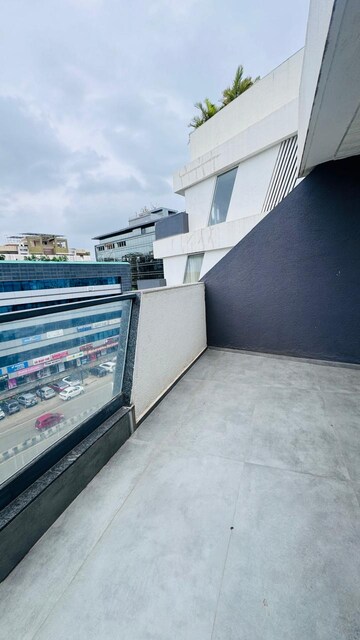 Balcony in 4 BHK Apartment at Naiknavare Eminence Saga, Viman Nagar – for Rent