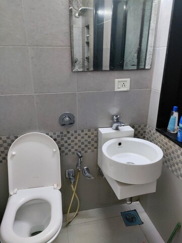 Bathroom in 2 BHK Apartment at Swapnalok Towers, Malad East – for Rent