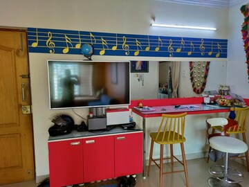 Living Room in 2 BHK Apartment at Swapnalok Towers, Malad East – for Rent