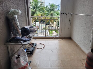 Balcony in 2 BHK Apartment at Bhosle Paradise, Bhosale Nagar – for Rent