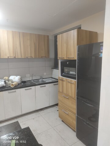 Kitchen in 3 BHK Apartment at Unitech Fresco, Sector 50 – for Rent