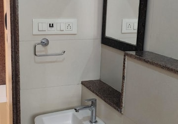 Bathroom in 2 BHK Apartment at MP Pandurangwadi Laxmi Niwas CHS, Goregaon East – for Rent