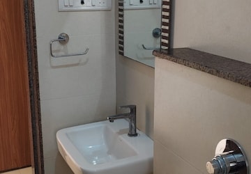 Bathroom in 2 BHK Apartment at MP Pandurangwadi Laxmi Niwas CHS, Goregaon East – for Rent