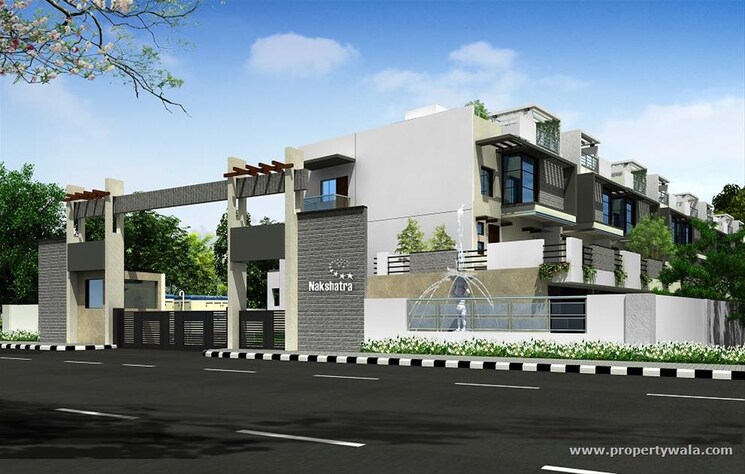 Exterior View, nakshatra-villas 4 Bedroom 3600 Sq.Ft. Villa In Marathahalli Bangalore 8903461