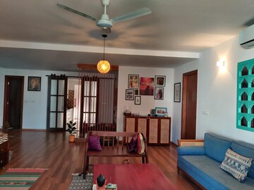 Living Room in 3 BHK Apartment at Aditya Apartments Domlur, Domlur – for Rent