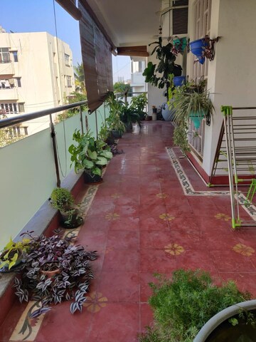 Balcony in 3 BHK Apartment at Aditya Apartments Domlur, Domlur – for Rent