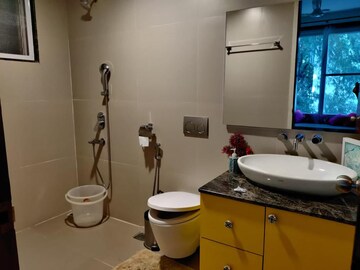 Bathroom in 3 BHK Apartment at Aditya Apartments Domlur, Domlur – for Rent