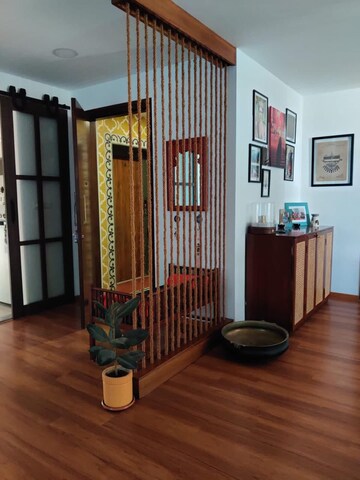 Living Room in 3 BHK Apartment at Aditya Apartments Domlur, Domlur – for Rent