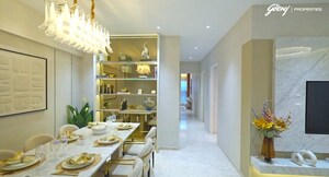 Living Room in 2 BHK Apartment at Godrej Bayview Vashi, Vashi Sector 9 – for Sale