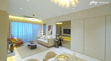 Living Room in 2 BHK Apartment at Godrej Bayview Vashi, Vashi Sector 9 – for Sale