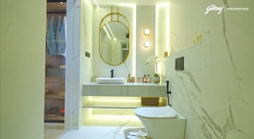 Bathroom in 2 BHK Apartment at Godrej Bayview Vashi, Vashi Sector 9 – for Sale